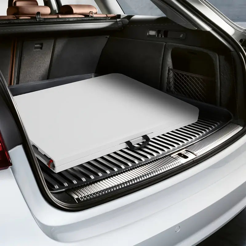 Mesa Plegable Blanca Transportable Lavable 180 Cm
