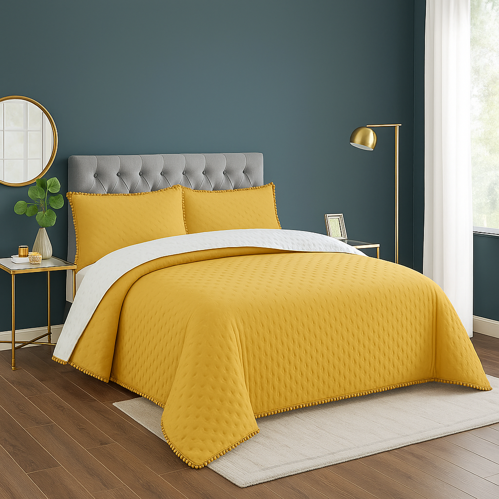 Cubre cama Quilt verano liso 2 Plazas