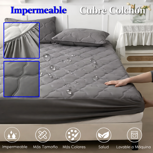 cubre colchon impermeables