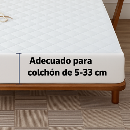 cubre colchón impermeables